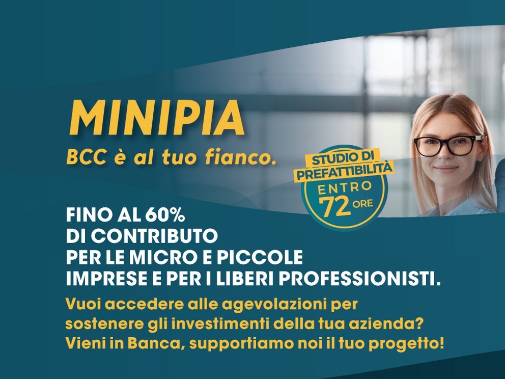 MiniPIA Regione Puglia, BCC San Marzano al tuo fianco